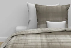 Zo!Home Marley Bettwäsche Rock Taupe 9 Zo!Home Marley Bettwäsche Rock Taupe -Bettwäsche Verkauf zo home dekbedovertrek katoen flanel marley rock taupe 2