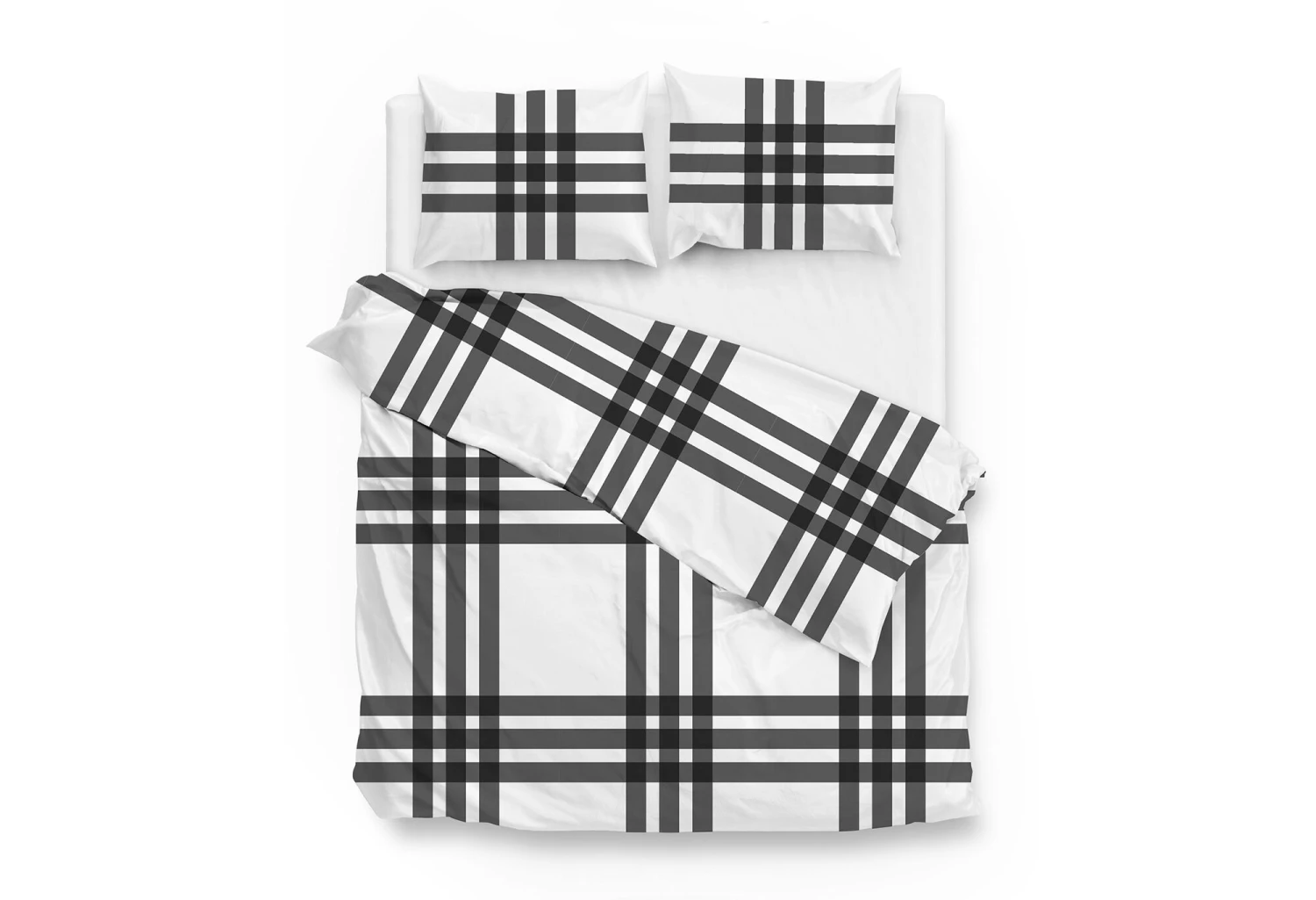 Zo!Home Mendel Bettwäsche Weiß 4 Zo!Home Mendel Bettwäsche Weiß – Bild 2