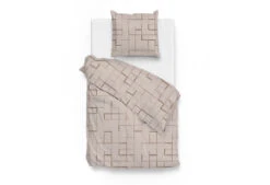 Zo!Home Nojiz Bettwäsche Natural -Bettwäsche Verkauf zo home dekbedovertrek katoen flanel nojiz 1 1