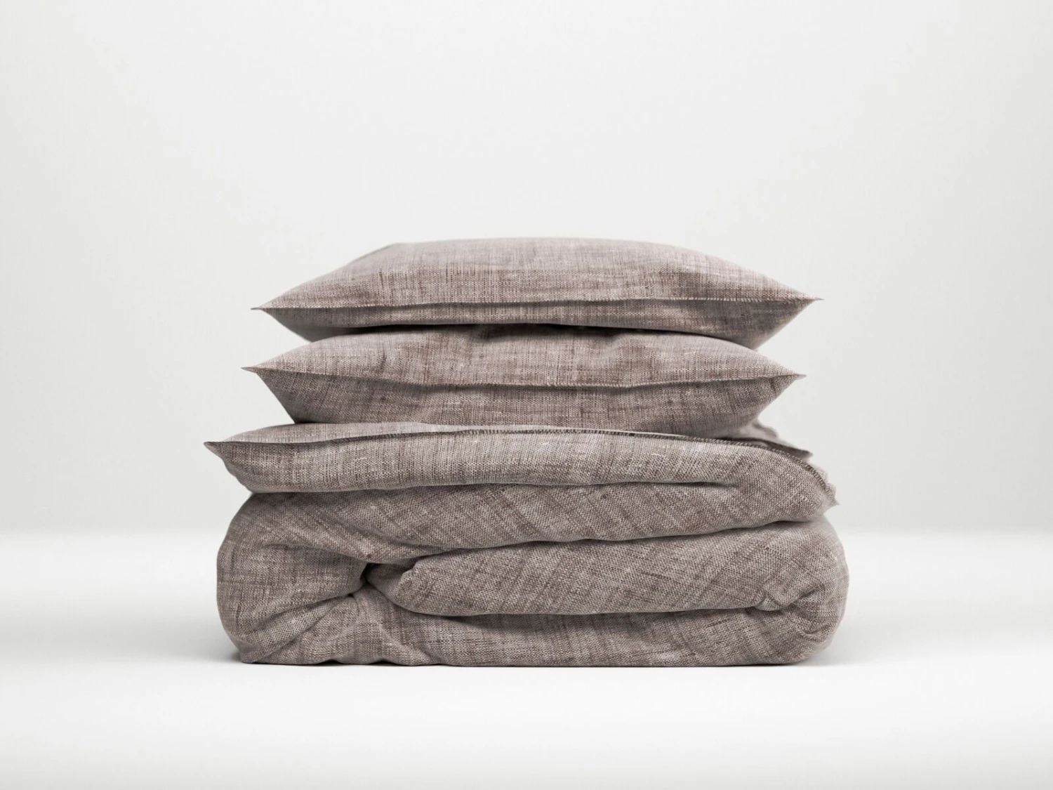 Zo!Home Lino Bettwäsche Schoko Braun 7 Zo!Home Lino Bettwäsche Schoko Braun – Bild 5