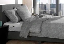 Zo!Home Lino Bettwäsche Anthrazit 13 Zo!Home Lino Bettwäsche Anthrazit -Bettwäsche Verkauf zo home dekbedovertrek lino dark grey 5 1
