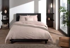 Zo!Home Lino Bettwäsche Sandfarben -Bettwäsche Verkauf zo home dekbedovertrek lino sandy beige 4 1