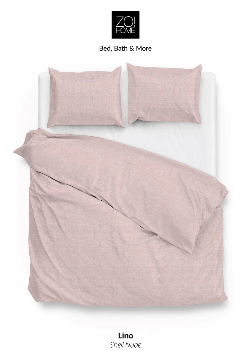 Zo!Home Lino Bettwäsche Rosa 3 Zo!Home Lino Bettwäsche Rosa