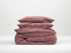 Zo!Home Lino Bettwäsche Weinrot 12 Zo!Home Lino Bettwäsche Weinrot -Bettwäsche Verkauf zo home dekbedovertrek lino wine red 1