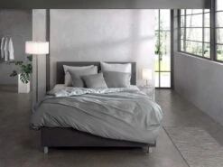 Zo!Home Satinado Bettwäsche Stahl-Grau 11 Zo!Home Satinado Bettwäsche Stahl-Grau -Bettwäsche Verkauf zo home dekbedovertrek satinado iron grey 4