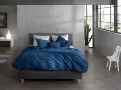 Zo!Home Satinado Bettwäsche Blau -Bettwäsche Verkauf zo home dekbedovertrek satinado navy blue 4 1