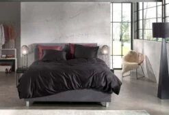 Zo!Home Satinado Bettwäsche Nachtschwarz -Bettwäsche Verkauf zo home dekbedovertrek satinado night black 4