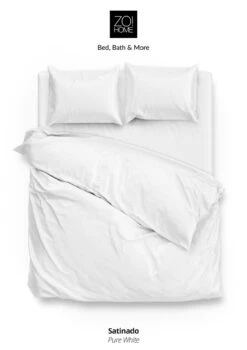 Zo!Home Satinado Bettwäsche Weiß