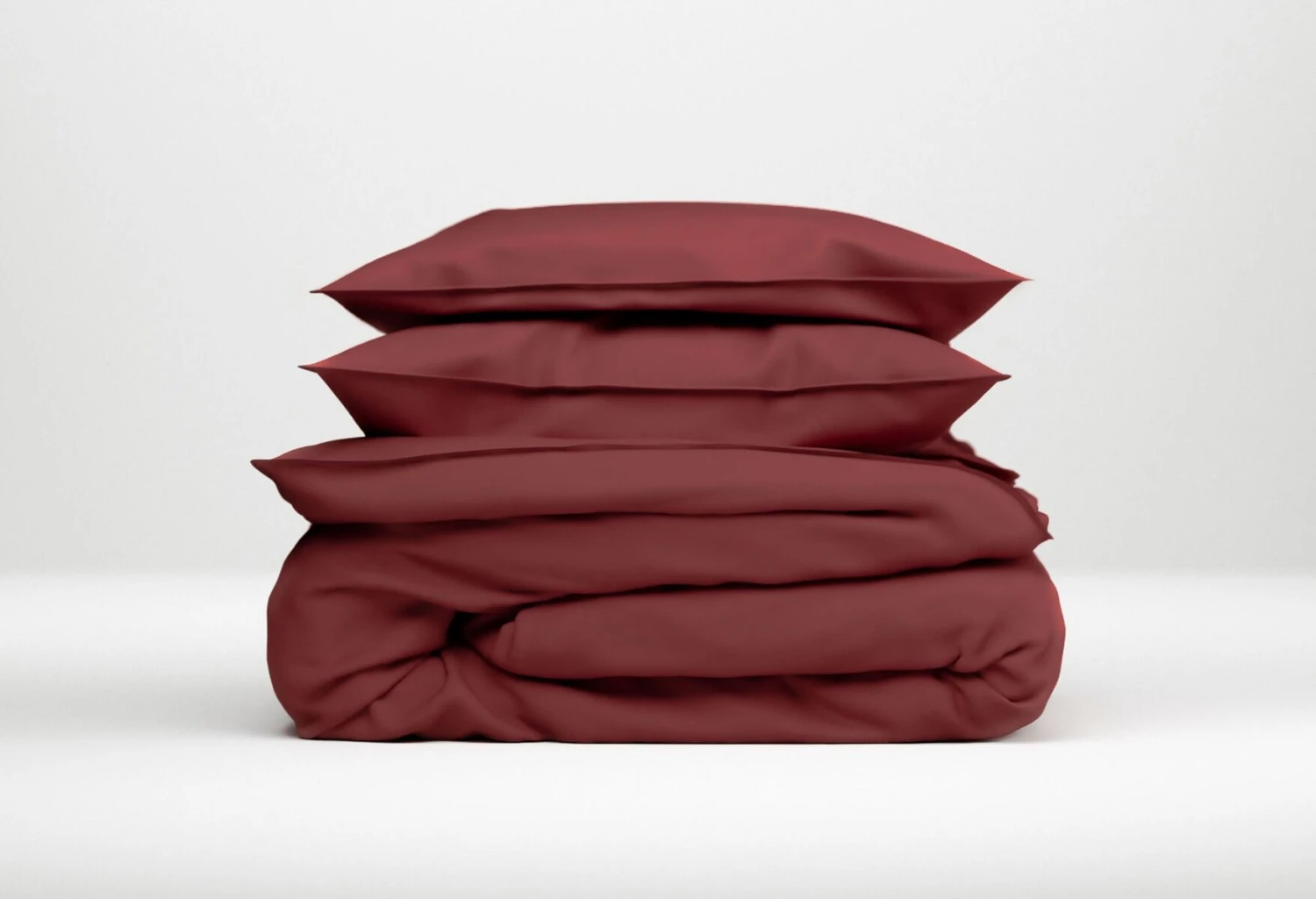 Zo!Home Satinado Bettwäsche Dunkelrot 7 Zo!Home Satinado Bettwäsche Dunkelrot – Bild 5