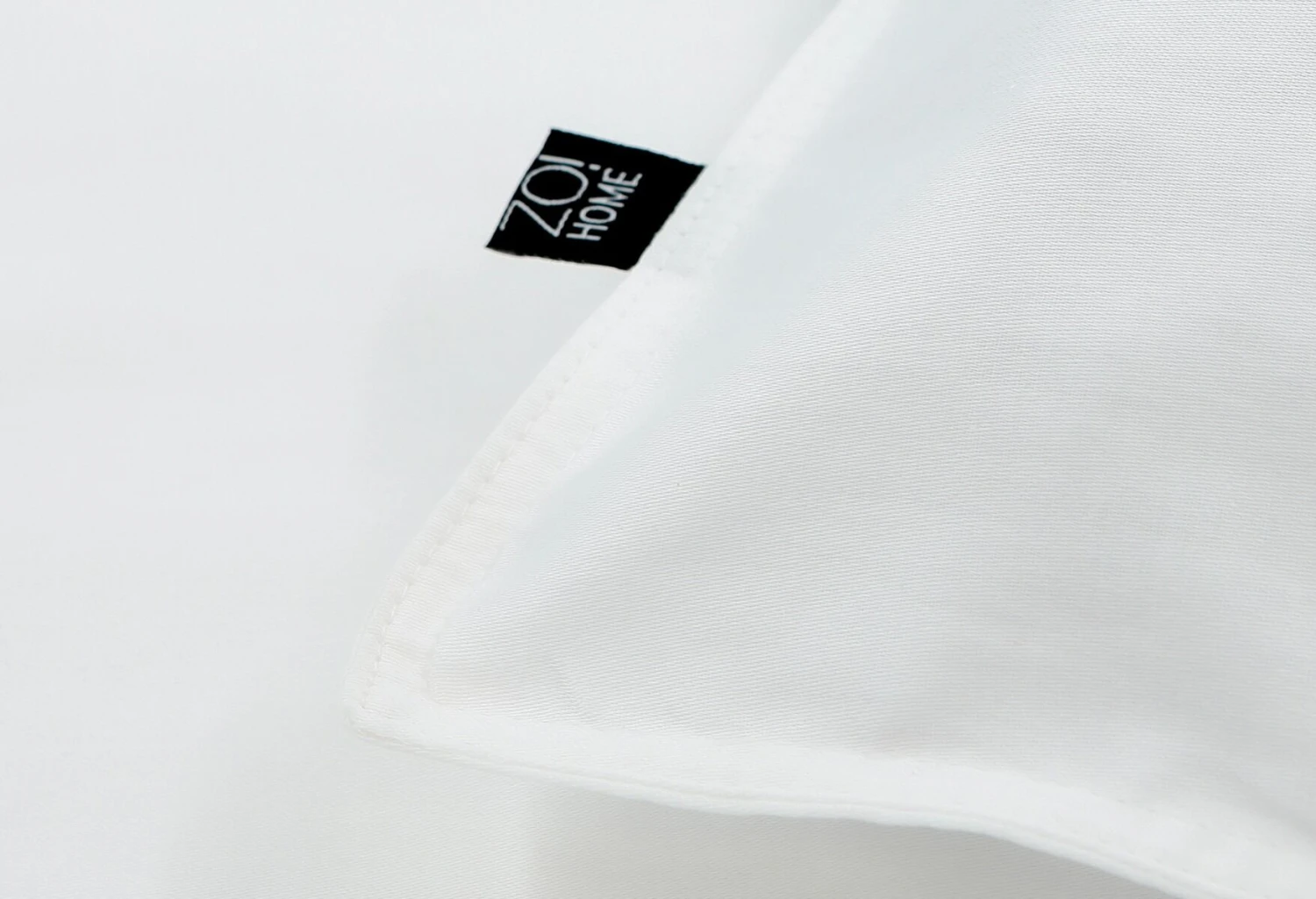 Zo!Home Satinado Bettwäsche Weiß 6 Zo!Home Satinado Bettwäsche Weiß – Bild 4