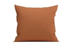 Zo!Home Satinado Kissenbezüge Copper Orange (Satz Von 2) -Bettwäsche Verkauf zo home satinado kusensloop 80 80 copper orange 2