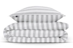 Zo!Home Banda Di Lino Bettwäsche Taubengrau -Bettwäsche Verkauf zohome dekbedovertrek katoen banda di lino dove grey 5 1