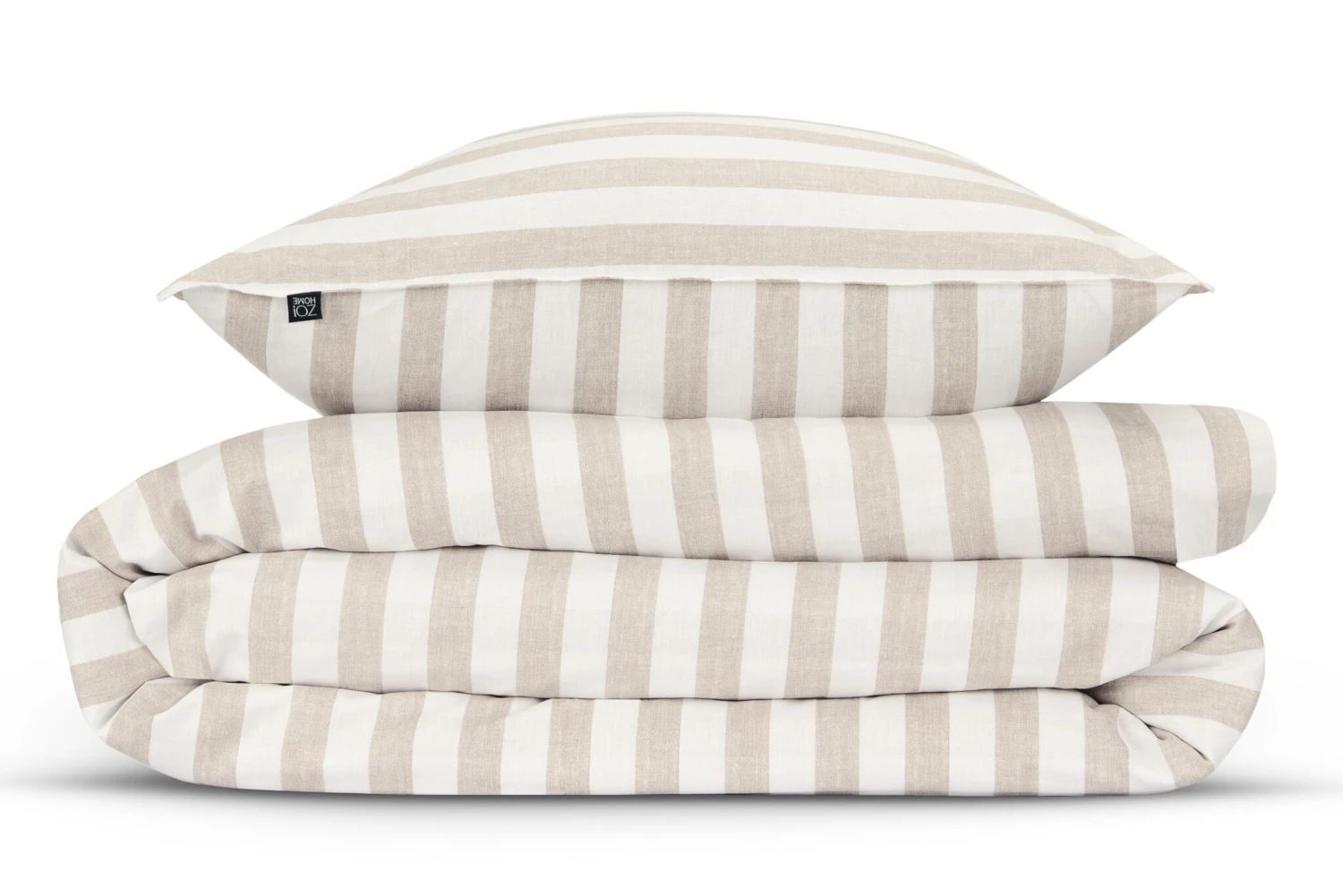 Zo!Home Banda Di Lino Bettwäsche Sandfarbenes Beige 7 Zo!Home Banda Di Lino Bettwäsche Sandfarbenes Beige – Bild 5