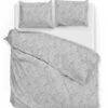 Zo!Home Fiori Di Satinado Bettwäsche Aschgrau